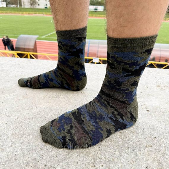 Шкарпетки чоловічі високі 1 пара "Камуфляж" 40-45 р бавовняні