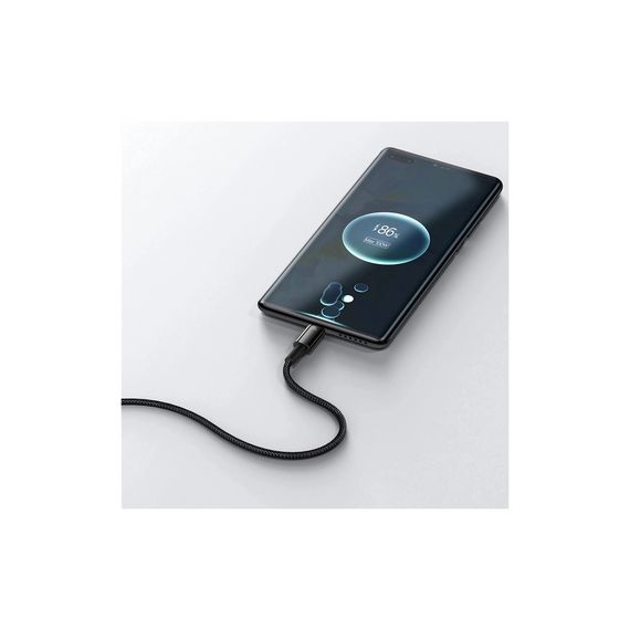 Дата кабель USB 2.0 AM to USB-C 2.0m 100W black Baseus (CAWJ000101) | Зображення 6