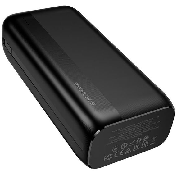 Портативний ЗП Power Bank Borofone BJ86A Victoria 30000 mAh Black | Зображення 3