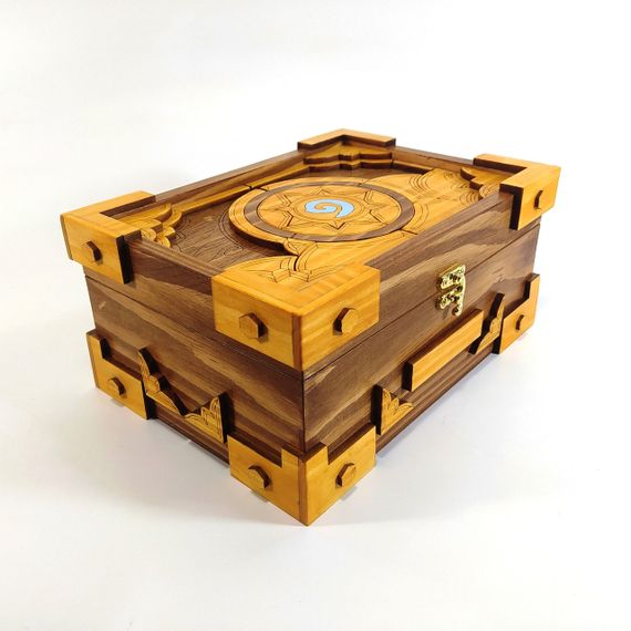Ящик с крышкой Hearthstone 22,8х16,8х10,8 см Мастерская мистера Томаса Дерево Лак | Зображення 2