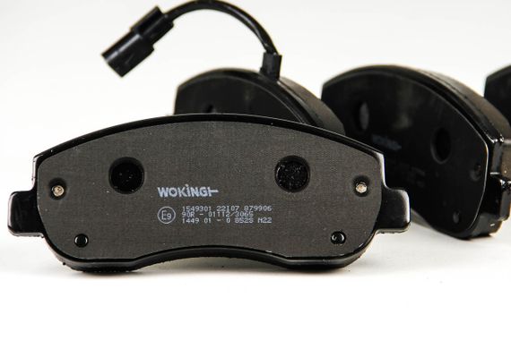 Колодки передні гальмівні Master/Movano 10-, WOKING (P1549301) | Зображення 2
