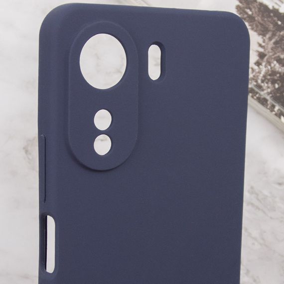 Чохол Silicone Cover Lakshmi Full Camera (AA) для Oppo A60 4G Синій / Midnight Blue | Зображення 5