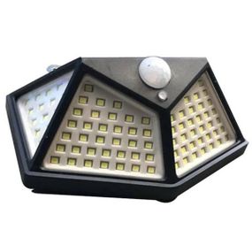 Уличный фонарь прожектор на солнечной батарее Solar Wall Lamp SH-100 Черный