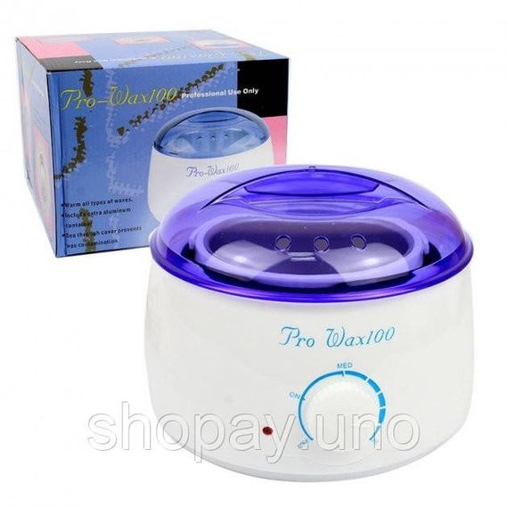 Воскоплав з терморегулятором PRO-WAX 100 для воску в банці, в гранулах, таблетках 400 мл OG-71 | Зображення 6