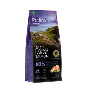 Корм сухий Profine Large Salmon and Potatoes для дорослих собак великих порід, з лососем і картоплею, 12 кг