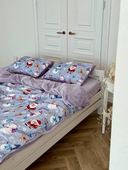 Постільна білизна двоспальне Dushka Home Сатин Плюш 21364 180х215 см | Зображення 2