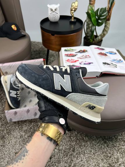 Мужские кроссовки New 574 Dark Grey Beige, Вьетнам A4201 44 28.5 см | Зображення 5