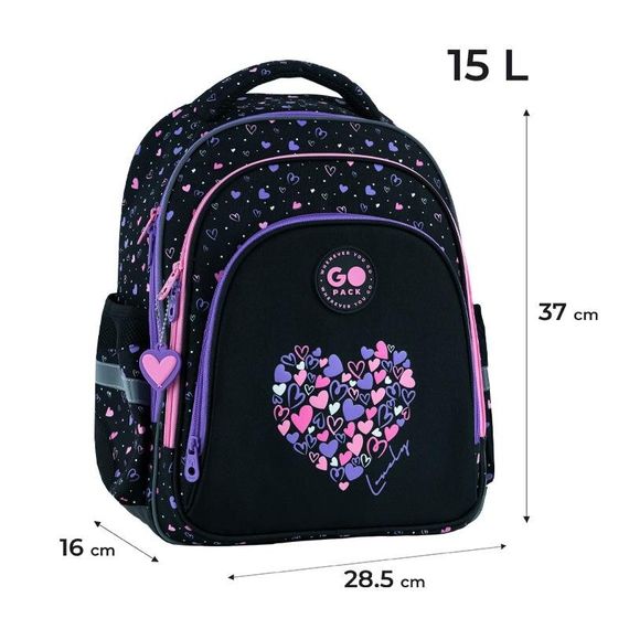 Рюкзак шкільний для дівчинки GoPack GO26-2606S-3 Різнокольоровий shop (4063276266354) | Зображення 1