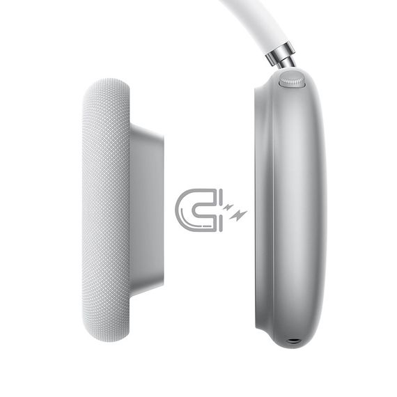 Накладні бездротові навушники Borofone BO35 Plus Adorable ANC Silver | Зображення 3