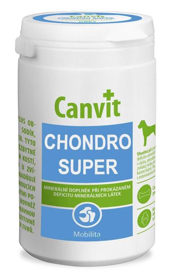 Canvit CHONDRO SUPER dogs 230 г (100 табл) - добавка для здоровья суставов собак от 25 кг