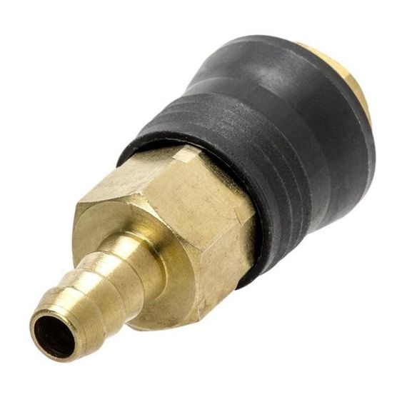 Швидкороз'ємне з'єднання на шланг 10мм, латунь INTERTOOL PT-1813 | Зображення 1