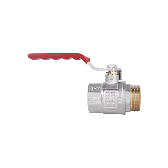 Кран кульовий SD Plus 1" 1/4 ВЗ для води (важіль) SD605NW32PN40 | Зображення 1