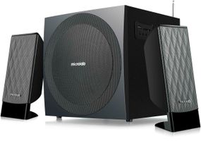 Колонки MICROLAB 2.1 M-300U Black ДУ,FM,USB,Sdcard (M-300U)
