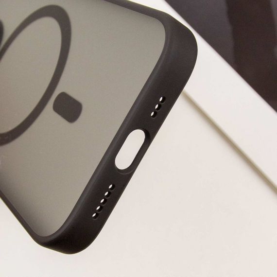 TPU+PC чехол Blueo Skin Friendly Frosted with MagSafe для Apple iPhone 15 (6.1") | Зображення 7