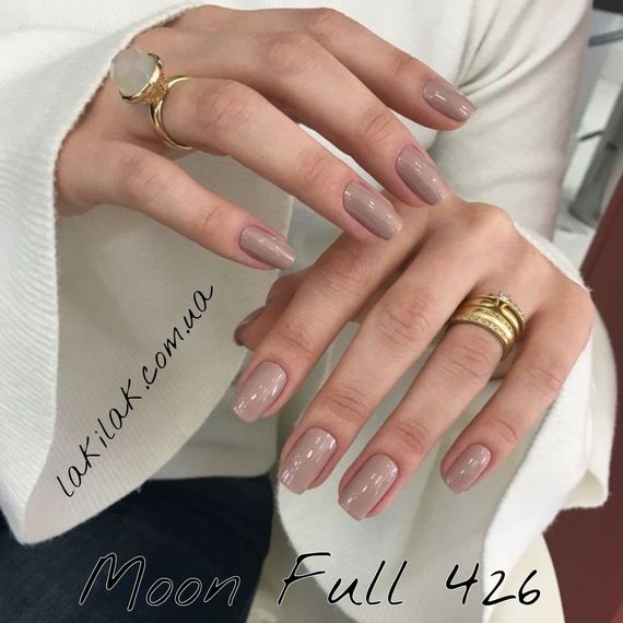 Гель-лак Moon Full Breeze color №426 світлий хакі 8мл