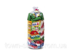 Детский конструктор НИК-4 70910, 179 больших деталей