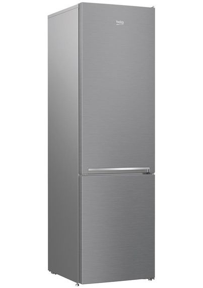 Холодильник з нижньою морозильною камерою BEKO RCNA406I30XB,  нержавіюча сталь (RCNA406I30XB)
