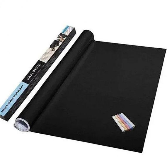 Самоклеюча плівка для малювання крейдою Black Board Sticker | Зображення 8