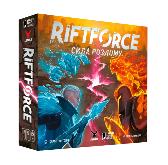 Настольная игра Riftforce. Битва Стихий