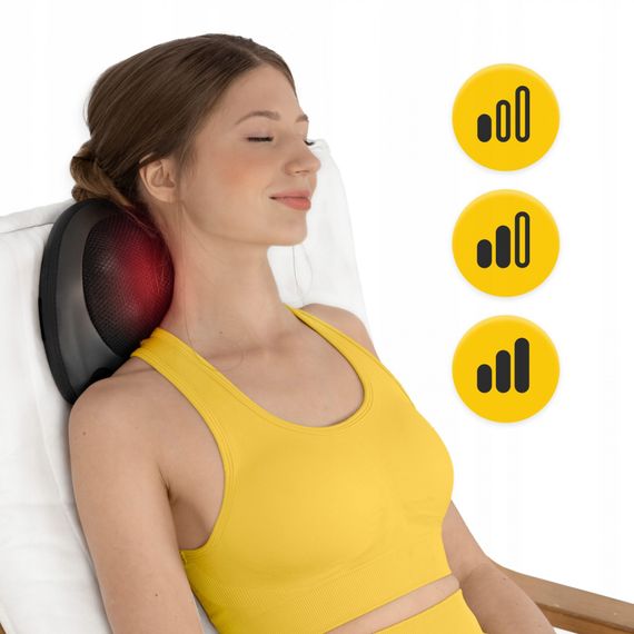 Подушка-масажер 4FIZJO Shiatsu Pro+ 4FJ0562 Black (P-5907739319159) | Зображення 3