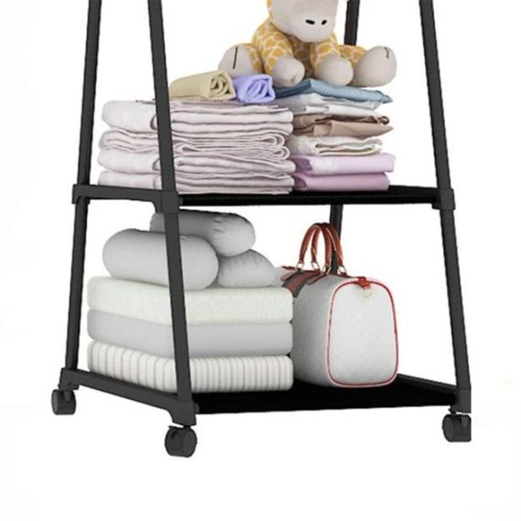 Пересувна стійка The New Coat Rack, Вішалка з полицями на коліщатках   знижка | Зображення 7