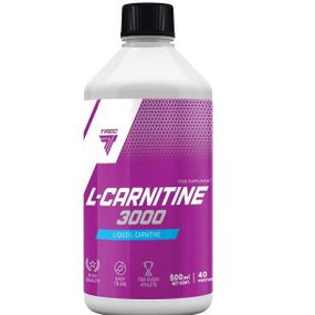 Жироспалювач для спорту Trec Nutrition L-Carnitine 3000 500 ml /40 servings/ Cherry