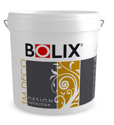 Bolix TM Deco декоративна тонкошарова штукатурка з слюдою