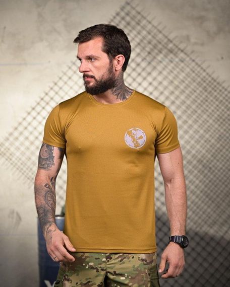 Тактична футболка, що відводить піт Palm coyot ПП4677 | Зображення 1