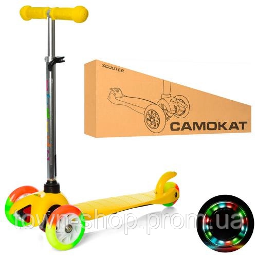 Самокат детский MINI iTrike BB3-013-4-A-Y