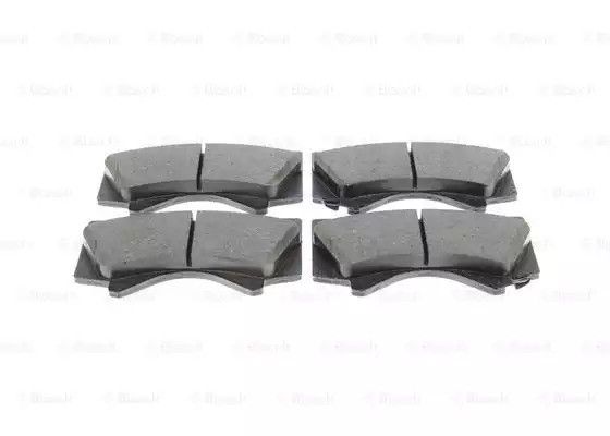 Колодки гальмівні дискові TOYOTA LAND CRUISER 100 4.2D J100 1998- передн.  BOSCH (0986494449) | Зображення 4