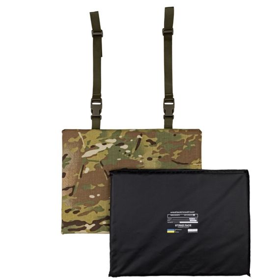 каремат 28x38 см з балістичним пакетом 2 класу захисту мультикам.