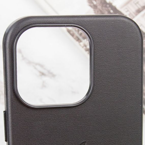 Шкіряний чохол Leather Case (AAA) with MagSafe and Animation для Apple iPhone 13 Pro (6.1") | Зображення 7