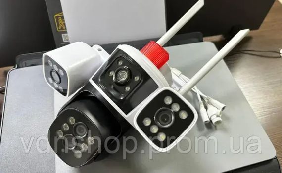 Камера IP спостереження Wifi 16 Мп 10-Х ZOOM вулична поворотна | Зображення 2