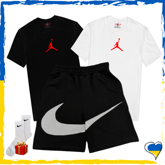 Комплект шорти Jordan та футболки 2шт Jordan. Комплект Найк XS/S
