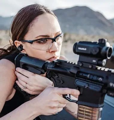 Тактические очки Очки для военных Очки баллистические Walker’s Ikon Tanker Clear Очки для стрельбы | Зображення 4