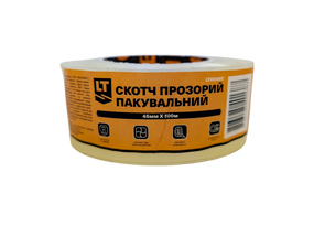 Скотч прозрачный упаковочный, 45мм*500 метров