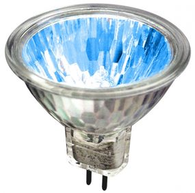 Лампа галогенная 20W GU5.3 MR16 Blue (FORA) 12V