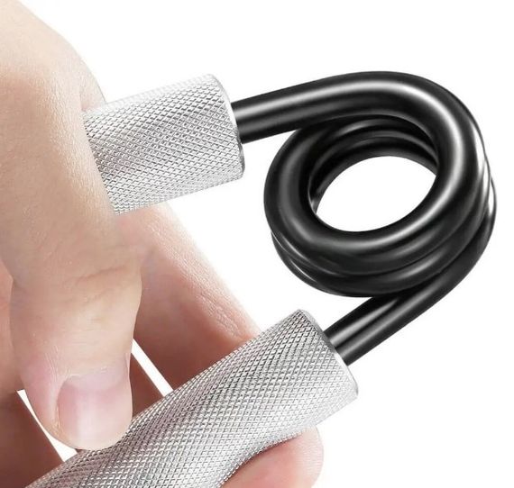 Еспандер-ножиці алюмінієвий PowerPlay 4322 (68 кг) Hand Grip Срібний (PP_4322_68kg) | Зображення 6