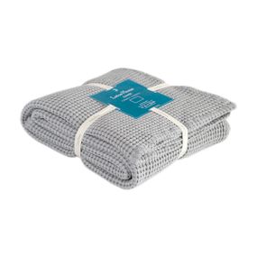 Покривало Lotus Home 112581 Туреччина 200*220 см  Піке Сірий