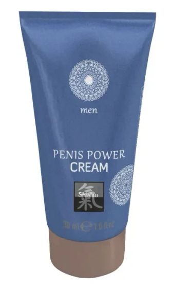 Стимулюючий крем для чоловіків Shiatsu Penis Power Cream men (30 ml) Sex Aura | Зображення 1