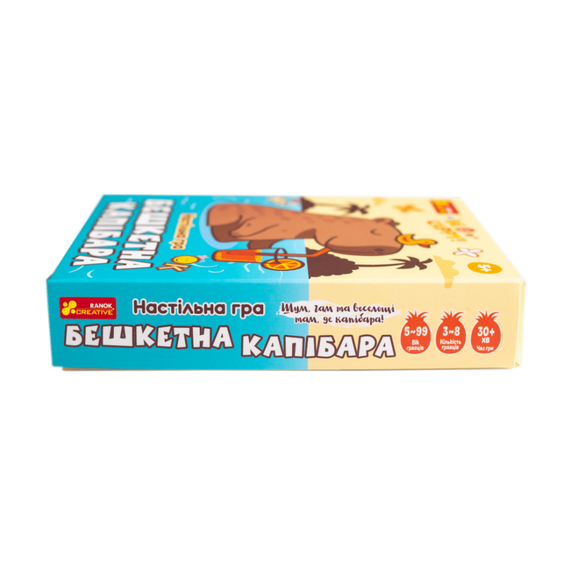 Настільна гра "Бешкетна капібара" 10120226У Ranok-Creative, в коробці (4827476909370) | Зображення 1
