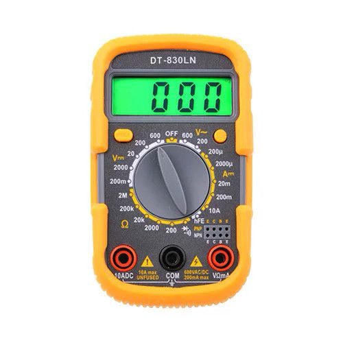 Мультиметр амперметр DT-830 LN, Хороший мультиметр, UL-195 Цифровой мультиметр | Зображення 6