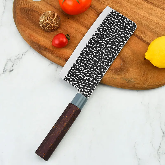 Набір ножів для кухні Kitchen knife з коричневою ручкою XPRO B821 (43745-B821_277) | Зображення 2
