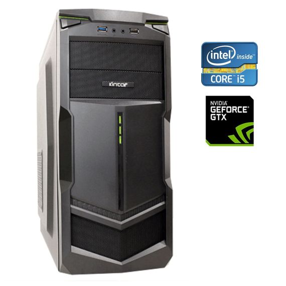 Ігровий ПК FrimeCom Kintar 6003 EX Tower / Intel Core i5-4590S (4 ядра по 3.0 - 3.7 GHz) / 16 GB DDR3 / 256 GB SSD + 500 GB HDD / nVidia GeForce GTX 560 Ti, 1 GB GDDR5, 256-bit / 440W б/в