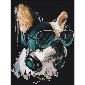 Картина по номерам "Меломан" Bambi 11670-NN 30х40 см