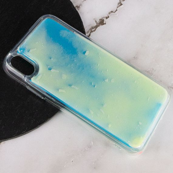 Неоновий чохол Neon Sand glow in the dark для Apple iPhone X/XS (5.8") | Зображення 3