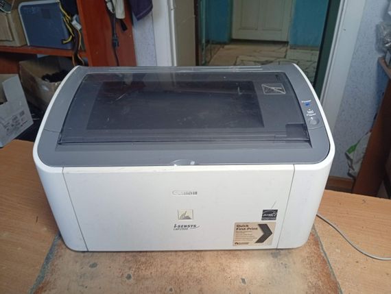 Принтер Б-клас Canon i-SENSYS LBP2900 / Лазерний монохромний друк / 600 x 600 dpi / A4 / 12 стор/хв / USB 2.0 б/в | Зображення 2