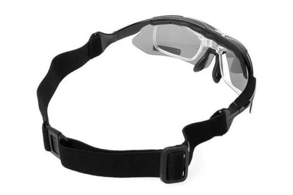 тактичні окуляри чорні  Polarized 5 лінз | Зображення 2