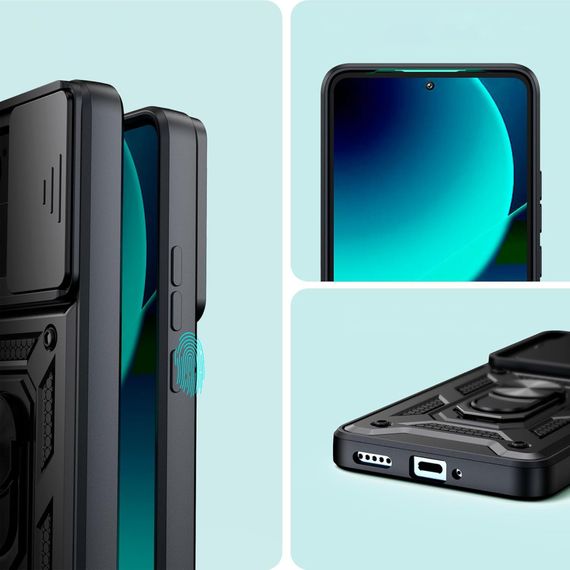 Чохол до мобільного телефона BeCover Military Xiaomi 13T/13T Pro Black (710557) | Зображення 2