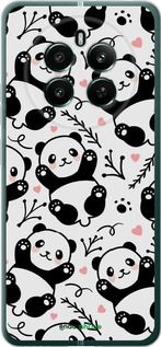 Чохол на Realme 12+ Панди "4318u-3650-2448"